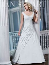 Ian Stuart Ivory Laguna Wedding Dress Size 10 Designer