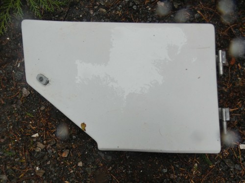 Caravan front gas locker - , door