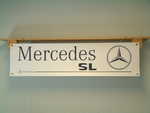 Mercedes benz banner - benz, sl