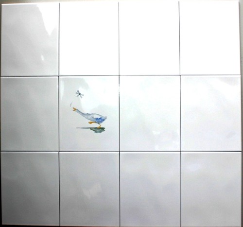 Gloss bumpy white bathroom - gloss,