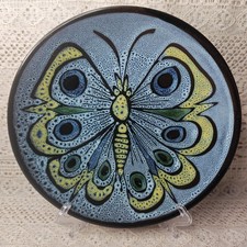 Vintage studio pottery plate