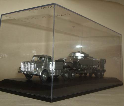 Dinky tank transporter - tank,