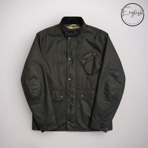 Barbour ouston wax jacket - wax,