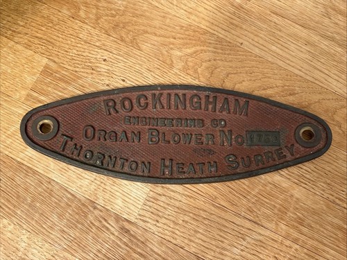 Vintage metal plaque sign - vintage,
