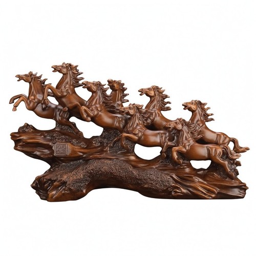 Galloping horse figurine - galloping,
