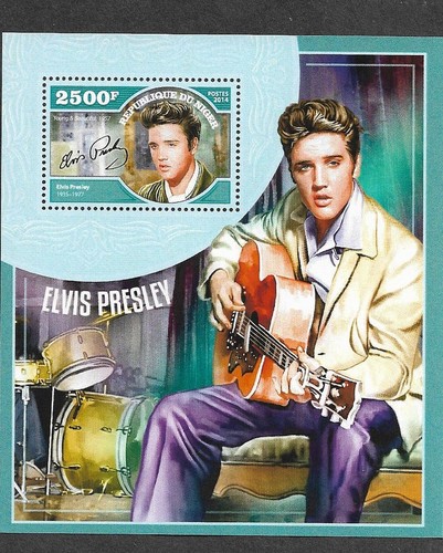Elvis presley stamp pop - presley,