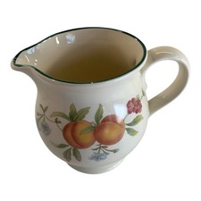 Cloverleaf Peaches and Cream One Pint Jug Made in England
