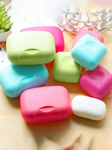 Portable travel soap box - portable,