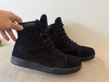 RICHA ROCKY WATERPROOF Motorcycle Motorbike High Ankle SHORT Boots SUEDE UK 9