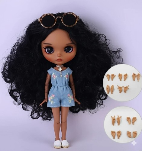 Neo blythe doll black - neo,