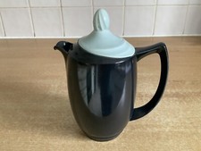 Branksome China Graceline - Hot Water jug - Black & Green
