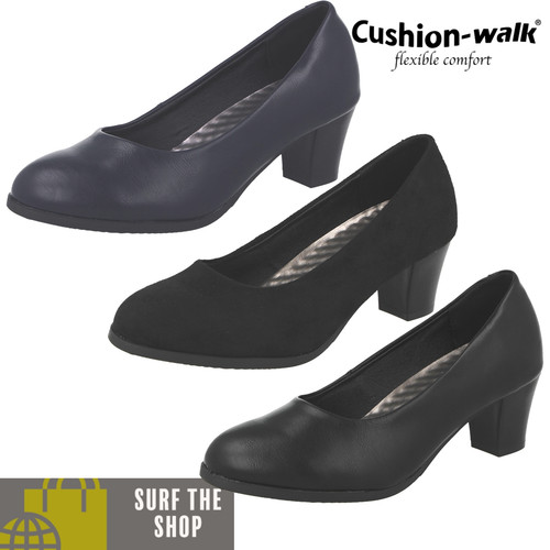 Ladies mid heel comfort shoes - ladies,