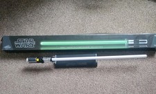 Star Wars Hasbro Signature Yoda FX lightsaber- used with box