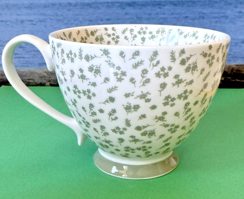 Sainsbury floral footed - floral, tea