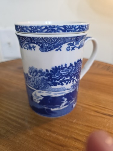 Spode blue italian ceramic - spode,