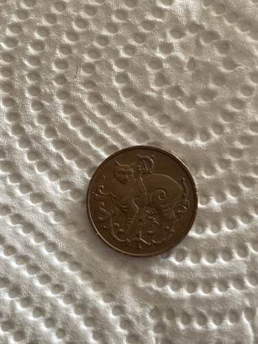 Isle man 1980 coin - of, manx