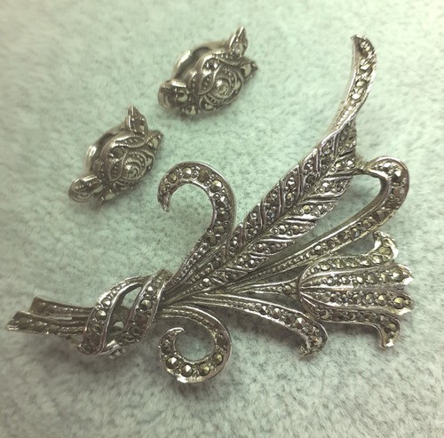 Vintage marcasite silver - vintage,