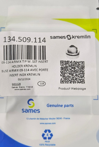 Sames kremlin spray - sames, tip