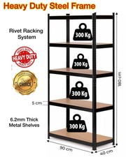 5 TIER GARAGE SHELVES SHELVING