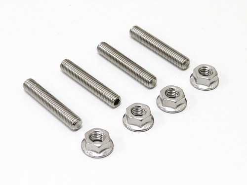 Stainless steel exhaust - exhaust, studs
