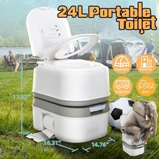 24L Portable Toilet Flushing
