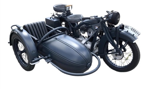 Steib sidecar 31 painted - no.,