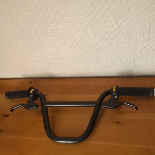 Bicycle handlebars black - bicycle, with