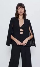 Zara Cape poncho Blazer queen