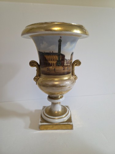 Old paris porcelain urn - paris,