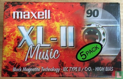 Maxell ii 90 blank - x, xl