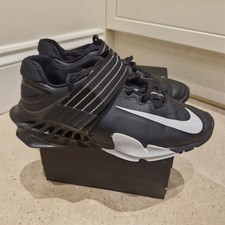 Nike Savaleos Weightlifting / Crossfit Shoes - Size 4 UK White Black 