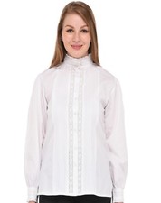 White Pure Cotton Edwardian