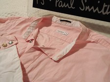 PAUL SMITH Mens MAINLINE Shirt ? Size M (CHEST 38") ? RRP £195+ ? PRESS STUD