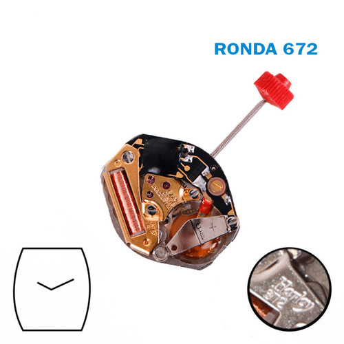 Ronda 672 swiss - swiss, watch
