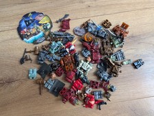 Mega Bloks Dragons Krystal Wars Mini Figures Bundle Collection Weapons Spares