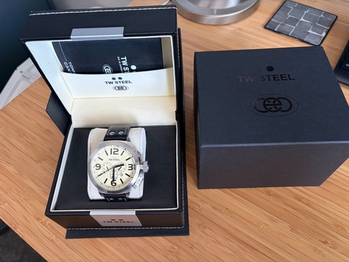 Steel watch canteen - watch, 50mm