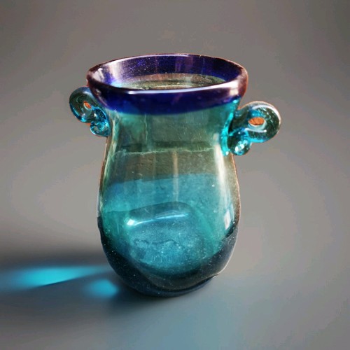 Mid century blue and green - and,