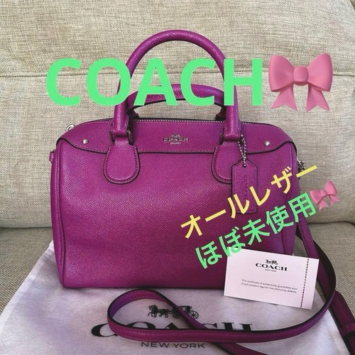 Coach leather 2way mini - 2way,