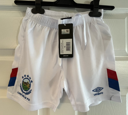 Bnwt umbro linfield home - linfield,