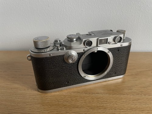 Leica iiia film camera - camera, (body