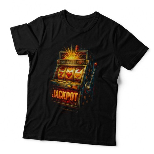 Jackpot slot machine shirt - jackpot,