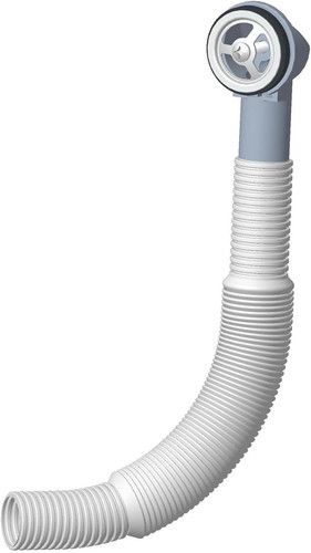 Round overflow pipe kit - round,