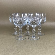 Set of 5 Cut Crystal Dessert