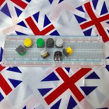 Tactile Push Button coloured Switches for Raspberry Pi Arduino Breadboard 