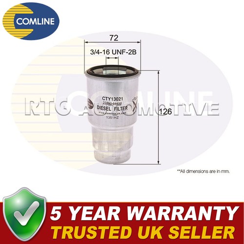 Comline fuel filter fits - filter, rav4