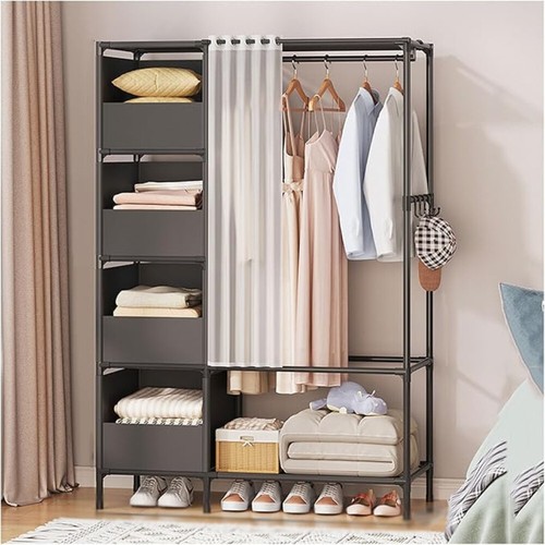 Heavy duty metal clothes - clothes, rail