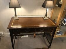 antique mahogany writing desk by Shapland and Petter 
