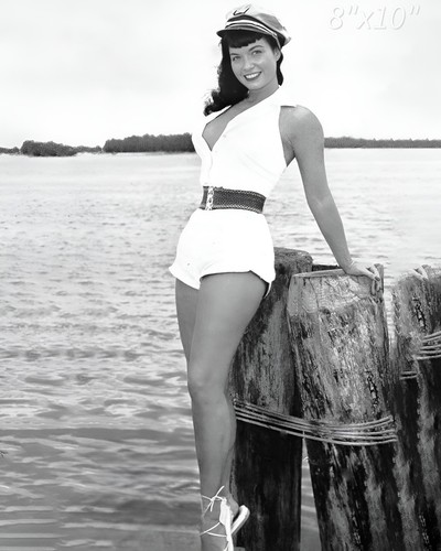Bettie page 8x10 photo - bettie,