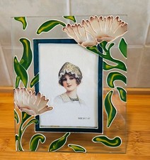 Art Nouveau Style Hand Painted