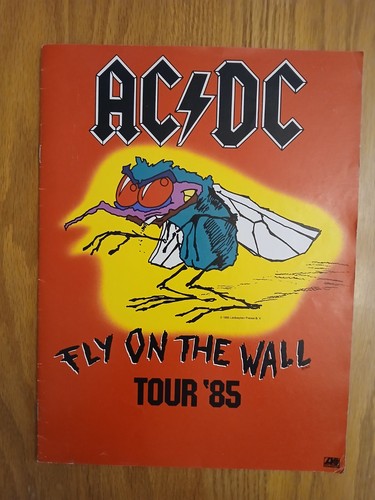Vtg 1985 fly the - ac/dc,
